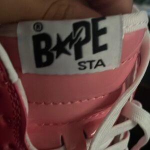 BAPE STA Pink Sneakers